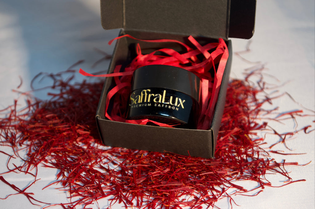 SaffraLux Premium Saffron 1G Jar