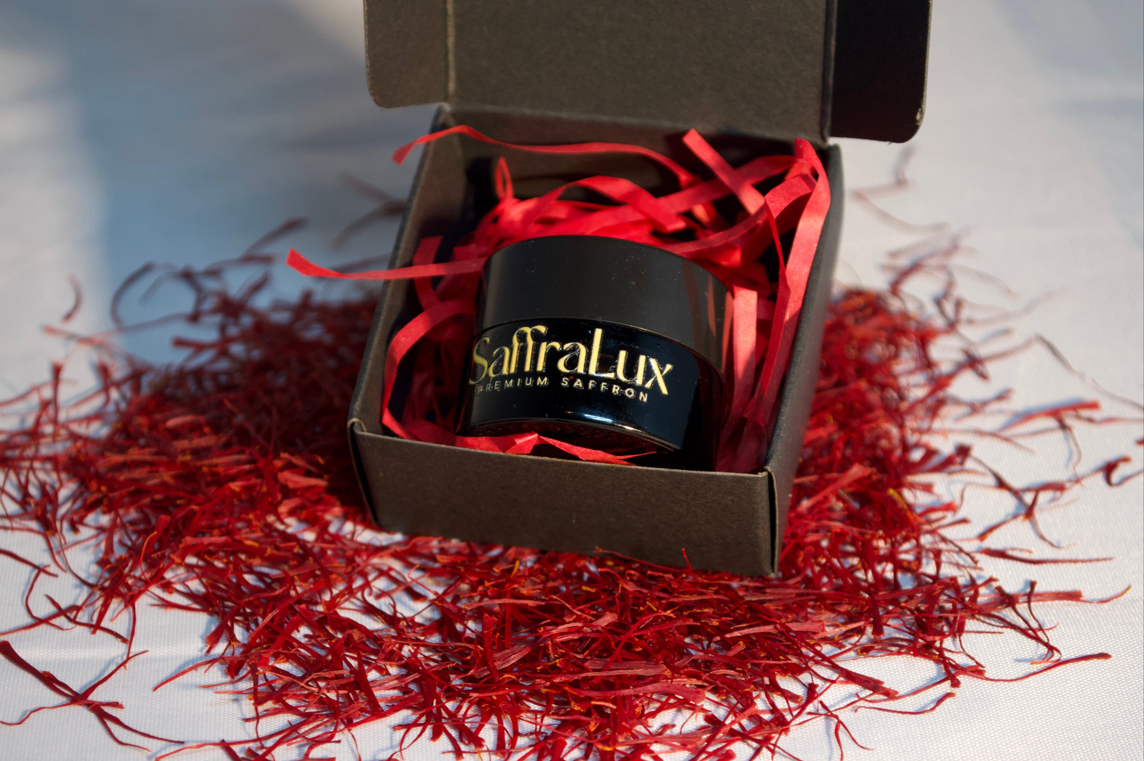 SaffraLux Premium Saffron 1G Jar